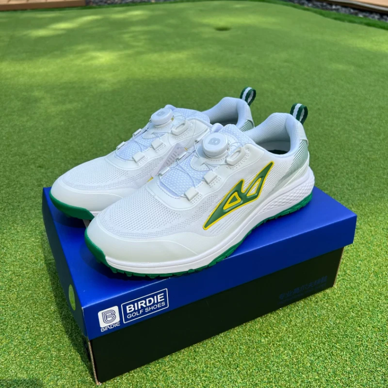 Birdie高尔夫球鞋大师赛系列网布透气防泼水高尔夫男鞋轻便舒适
