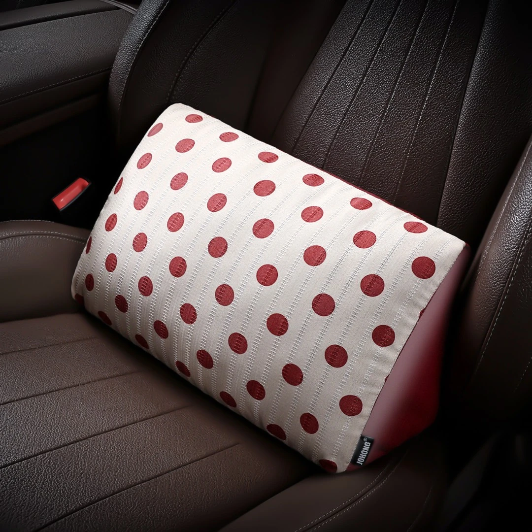 波尔卡舞曲汽车腰靠腰托车用座椅靠背车载护腰尾椎垫车上装饰用品