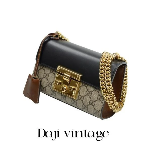 大吉中古/Gucci古驰padlock月光宝盒单肩包