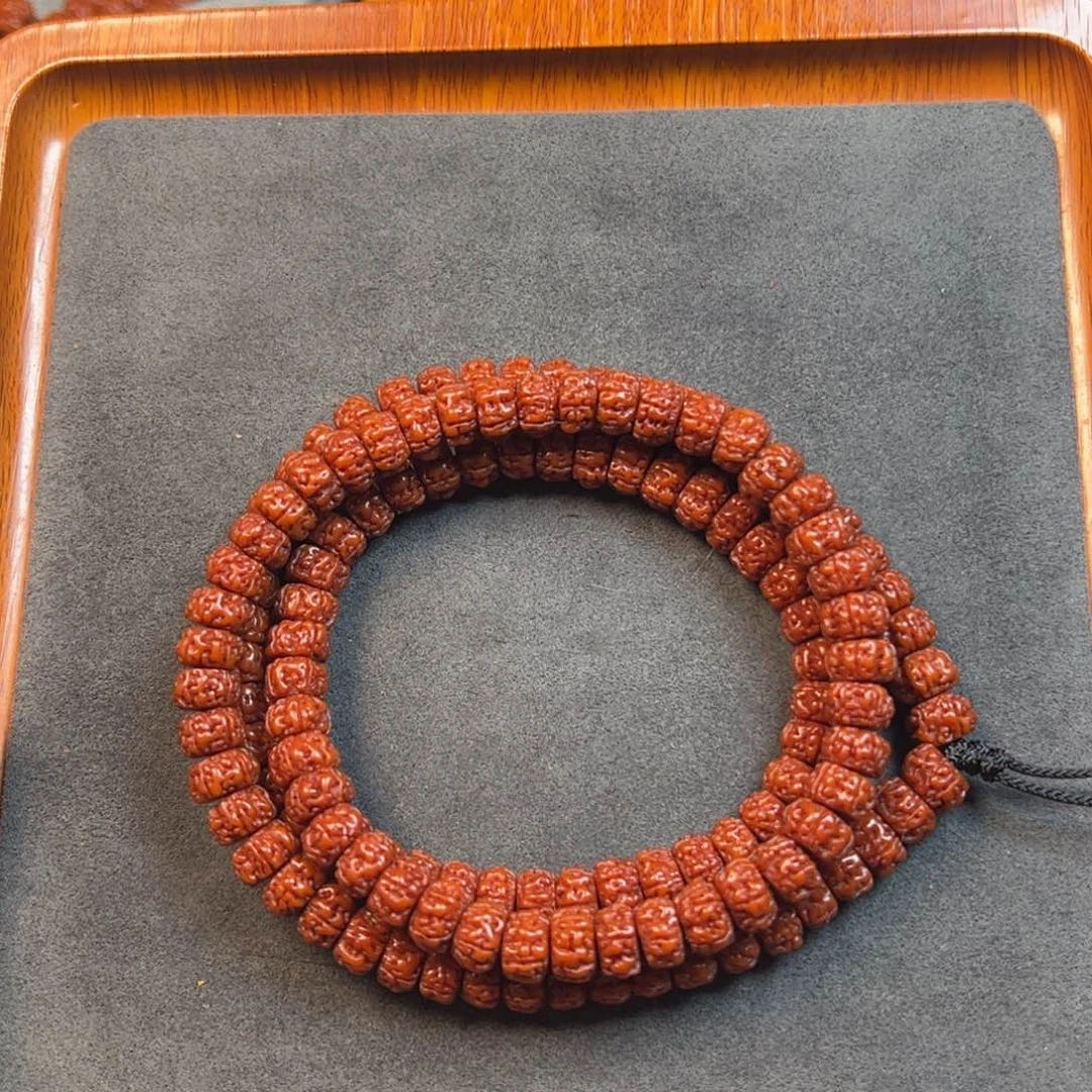 吊坠金刚菩提赤炎盘龙108尺寸9