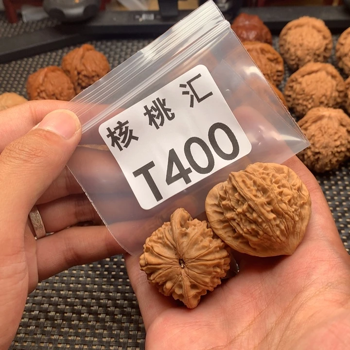 文玩核桃吊坠竖*荷花