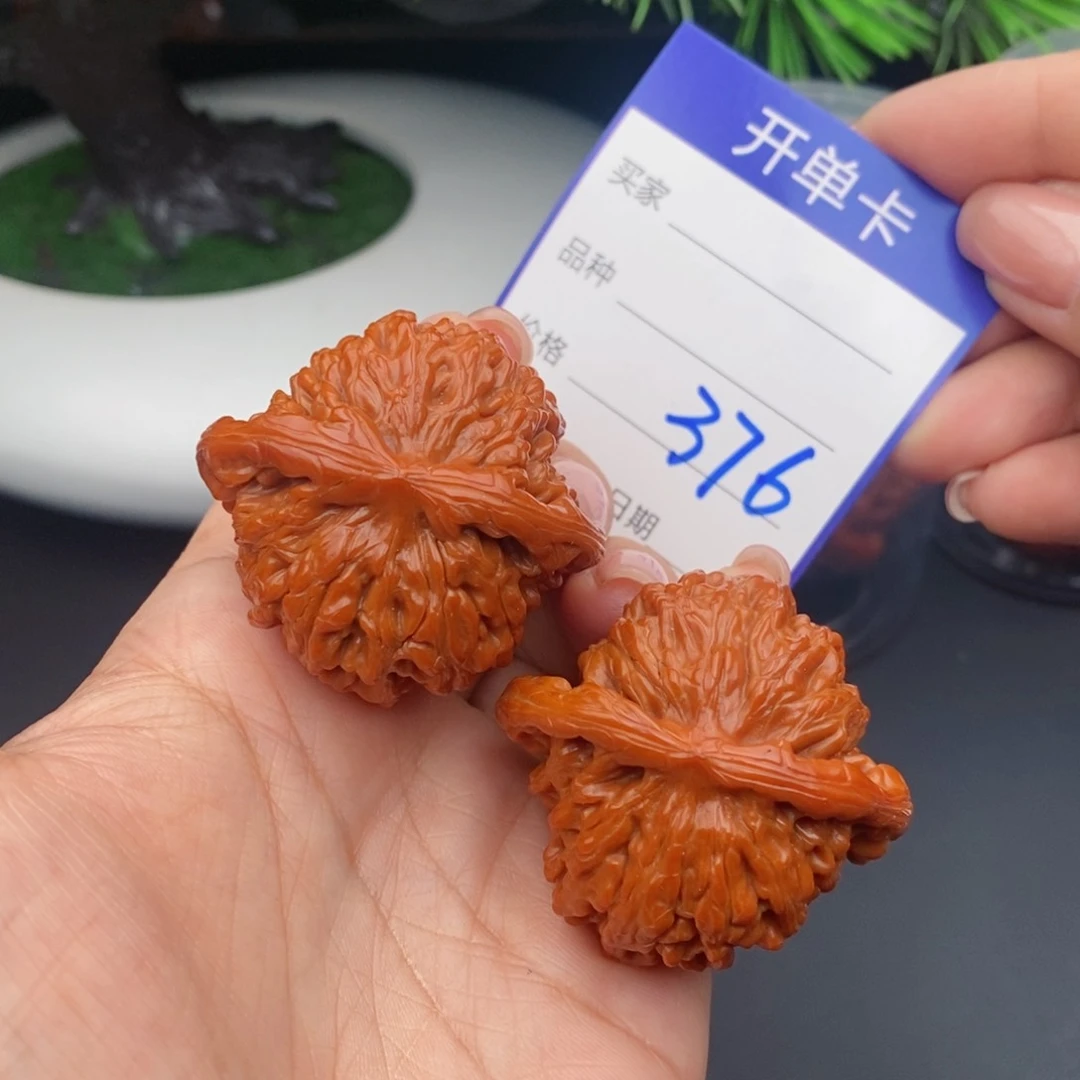 文玩核桃把件42四座楼狮子头376