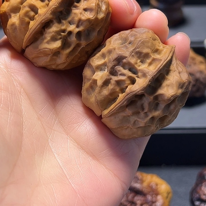 文玩核桃把件L水晶元宝41