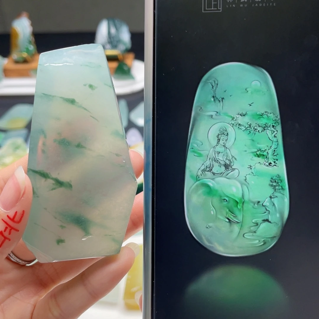 定制翡翠未镶嵌包工包料