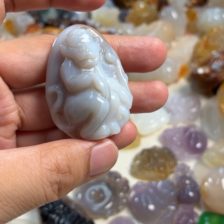 鸿***心未镶嵌吊坠(不含链)玛瑙/玉髓
