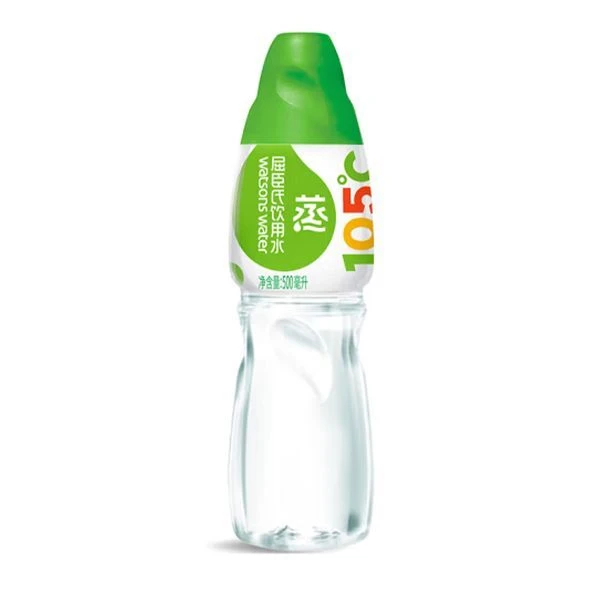屈臣氏 蒸馏水500ml/瓶 敷脸水疗湿敷无菌纯净水饮用水