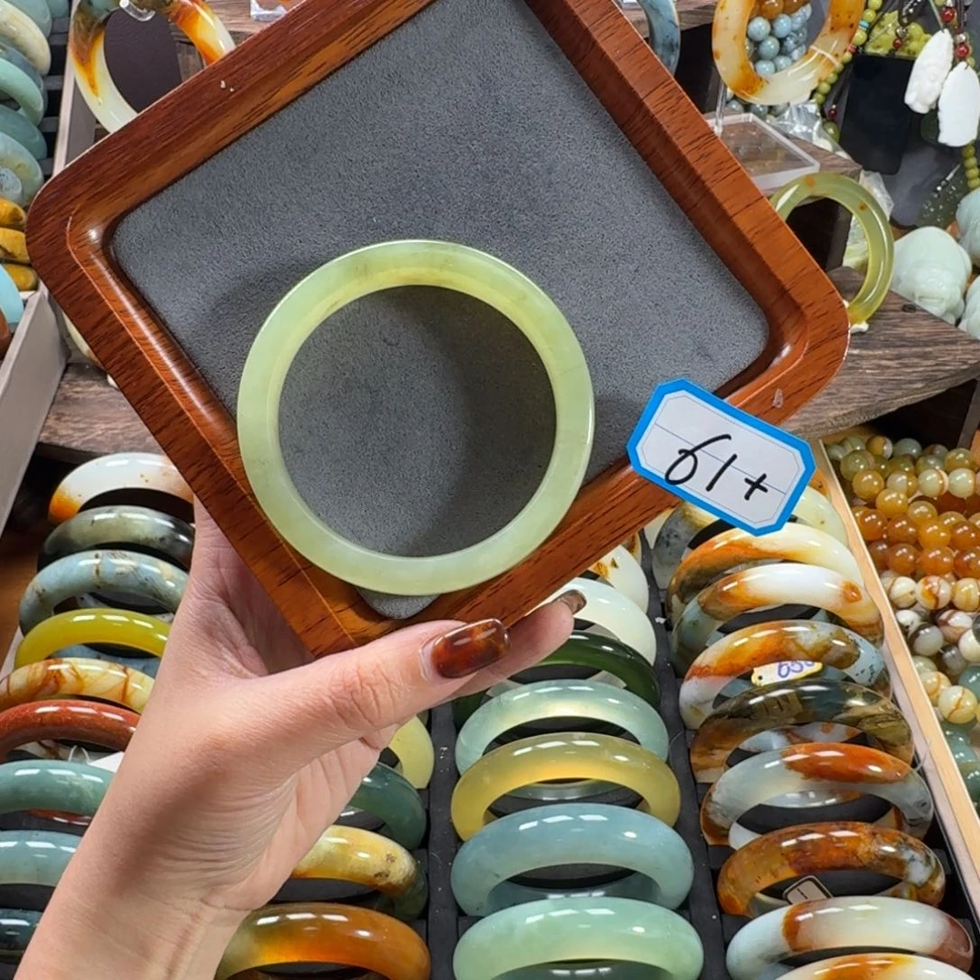 蛇纹石玉合金手镯