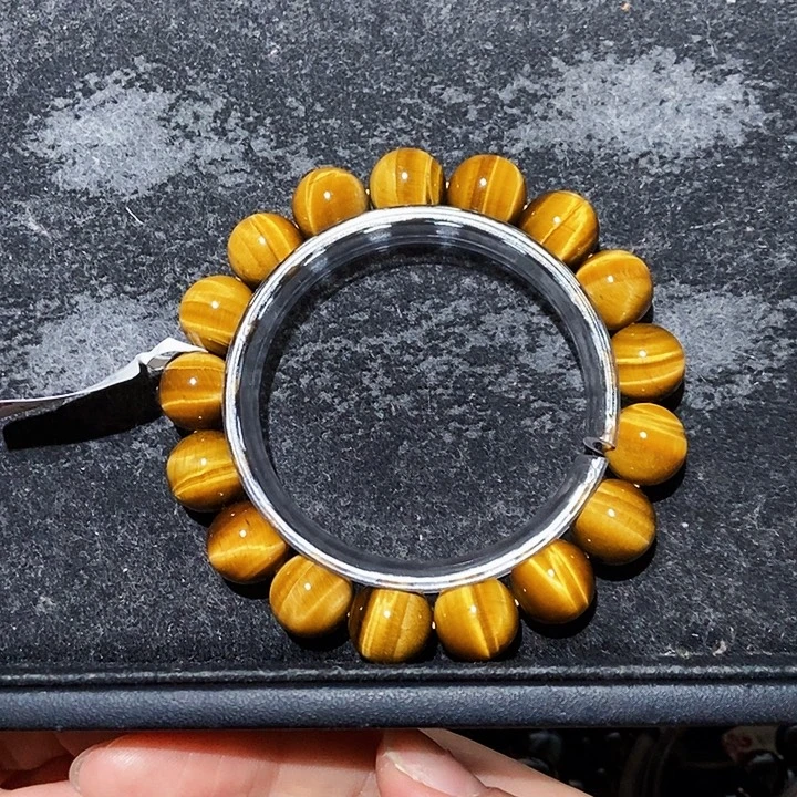 木变石（虎睛石）未镶嵌手串