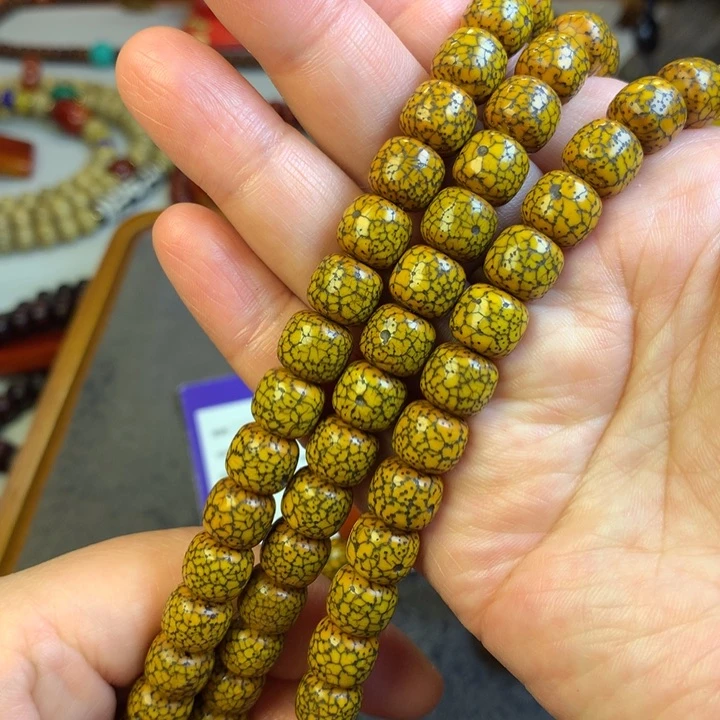 星月菩提吊坠?***豹脖挂