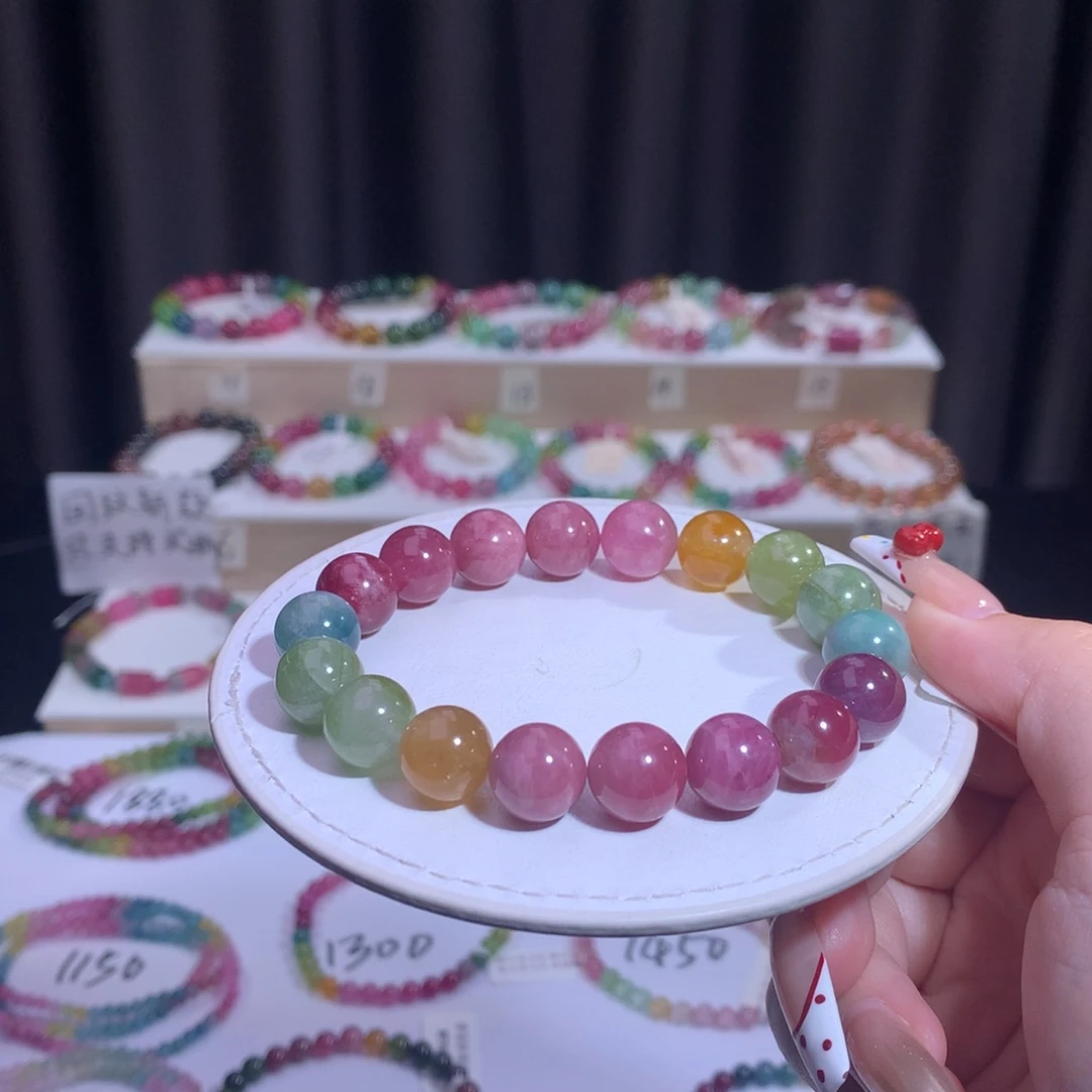 碧玺手链未镶嵌诗*碧玺