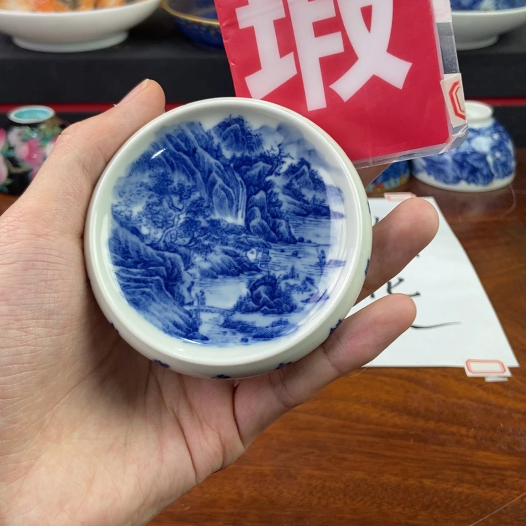 杯景德镇手绘陶瓷艺术