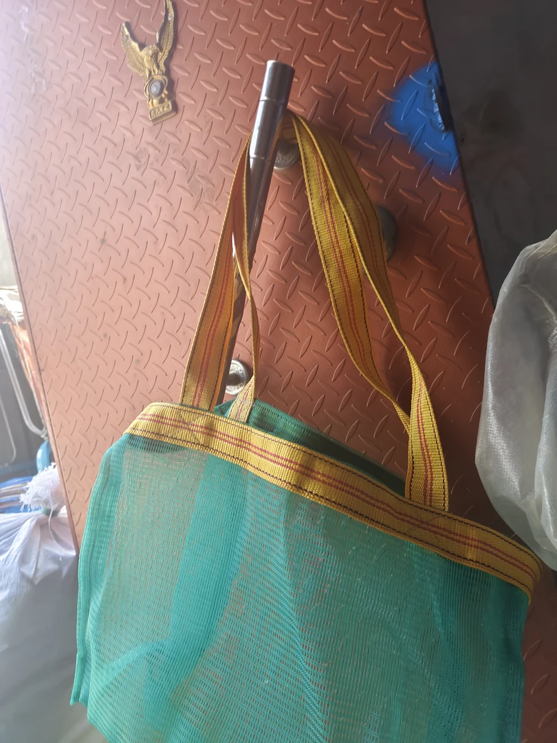 户外加固加厚防水渔网收纳包斜挎背网包