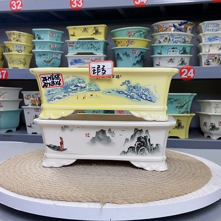 紫砂花瓶紫砂花盆