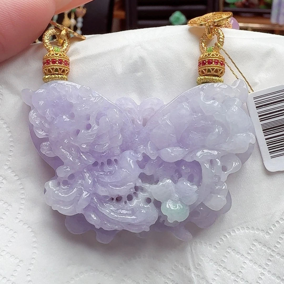 颈饰未镶嵌翡翠翡翠吊坠