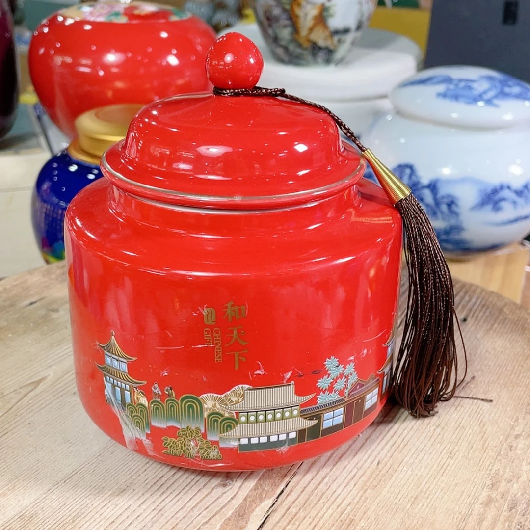 【闪购商品】罐陶瓷茶叶罐密封罐