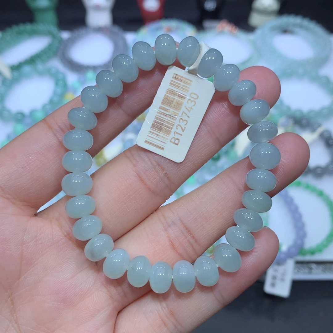 翡翠未镶嵌手串天然