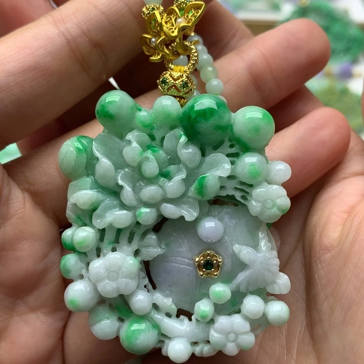 颈饰未镶嵌翡翠翡翠