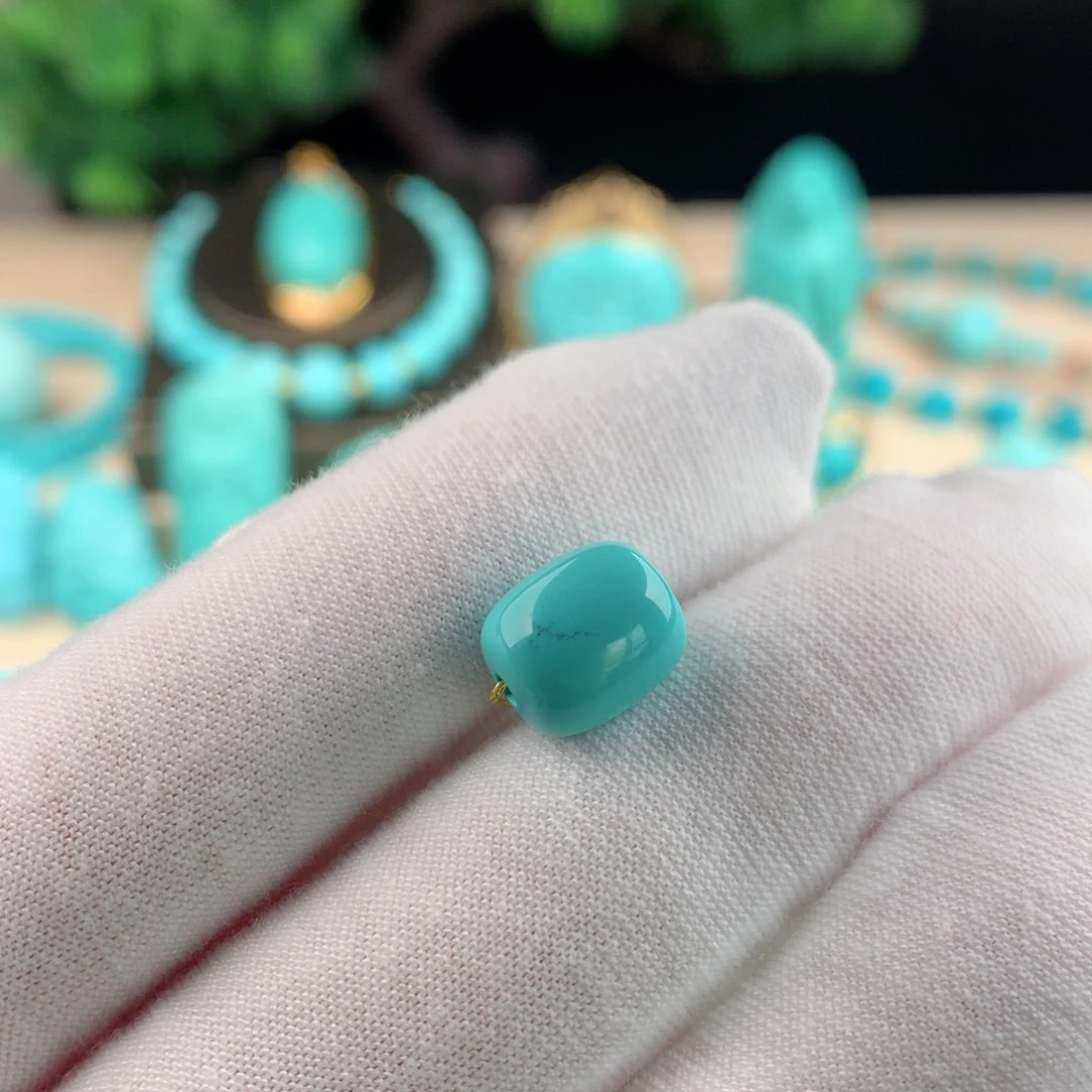 【闪购商品】绿松石配珠卡8.8未镶嵌