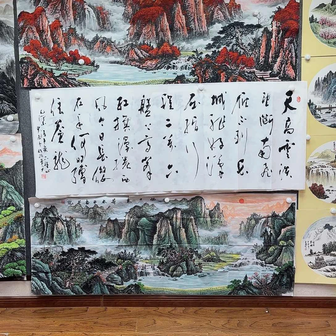 书法书法作品多次参加全国