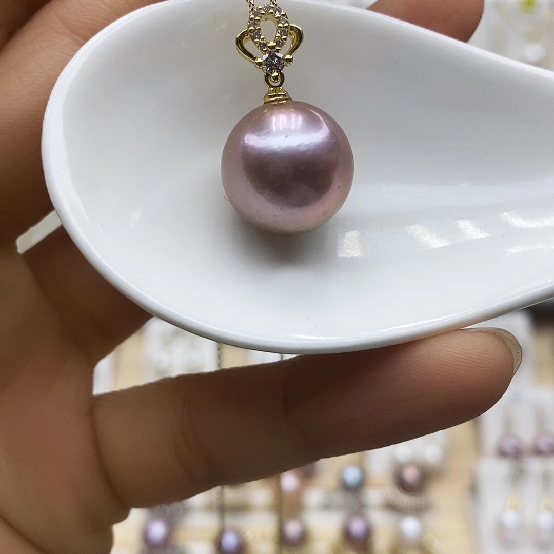 淡水珍珠颈饰合金