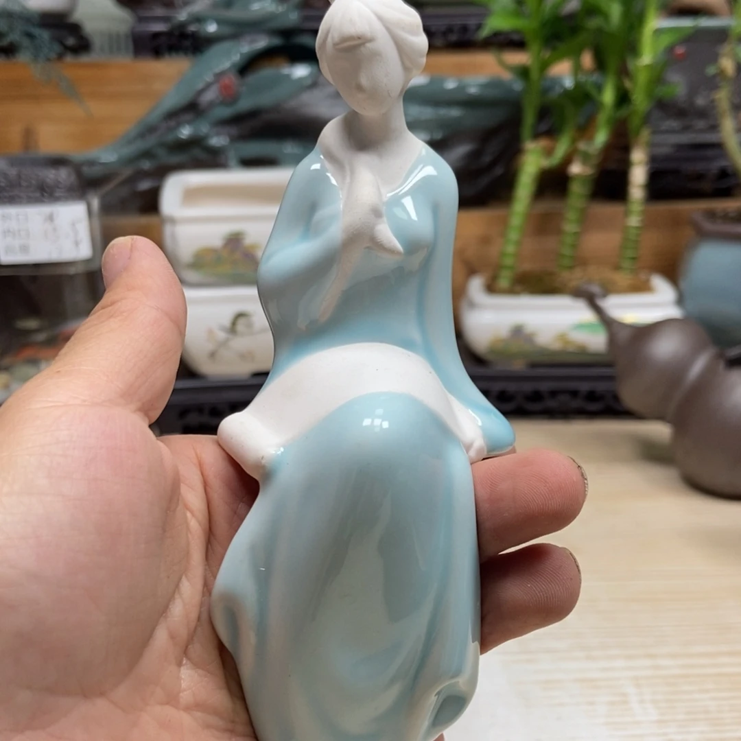 瓷片陶瓷花盆陶瓷艺术