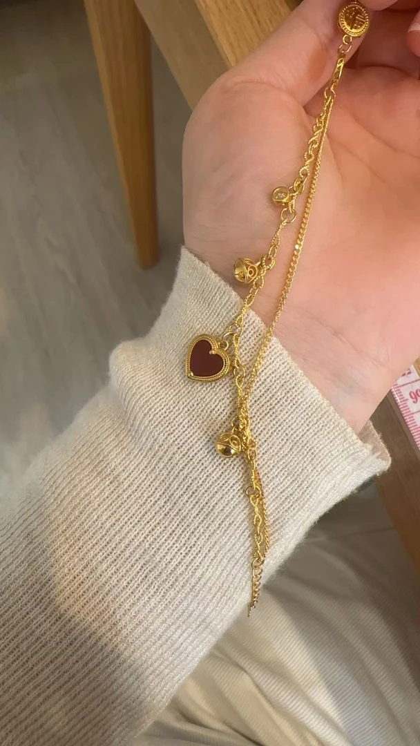 足金精品工艺手链