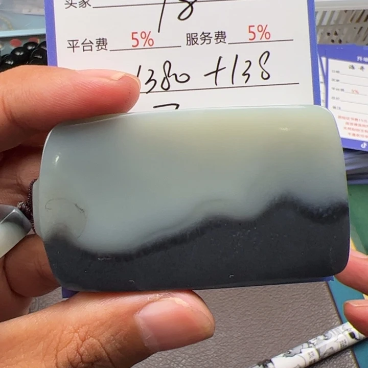 厚***哥和田玉未镶嵌颈饰
