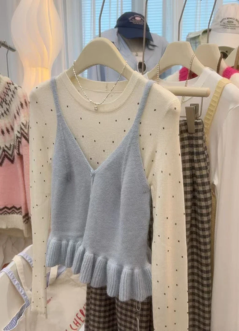 常规款宽松常规厚款薄款秋季冬季长袖套头款毛针织衫【运费补贴】