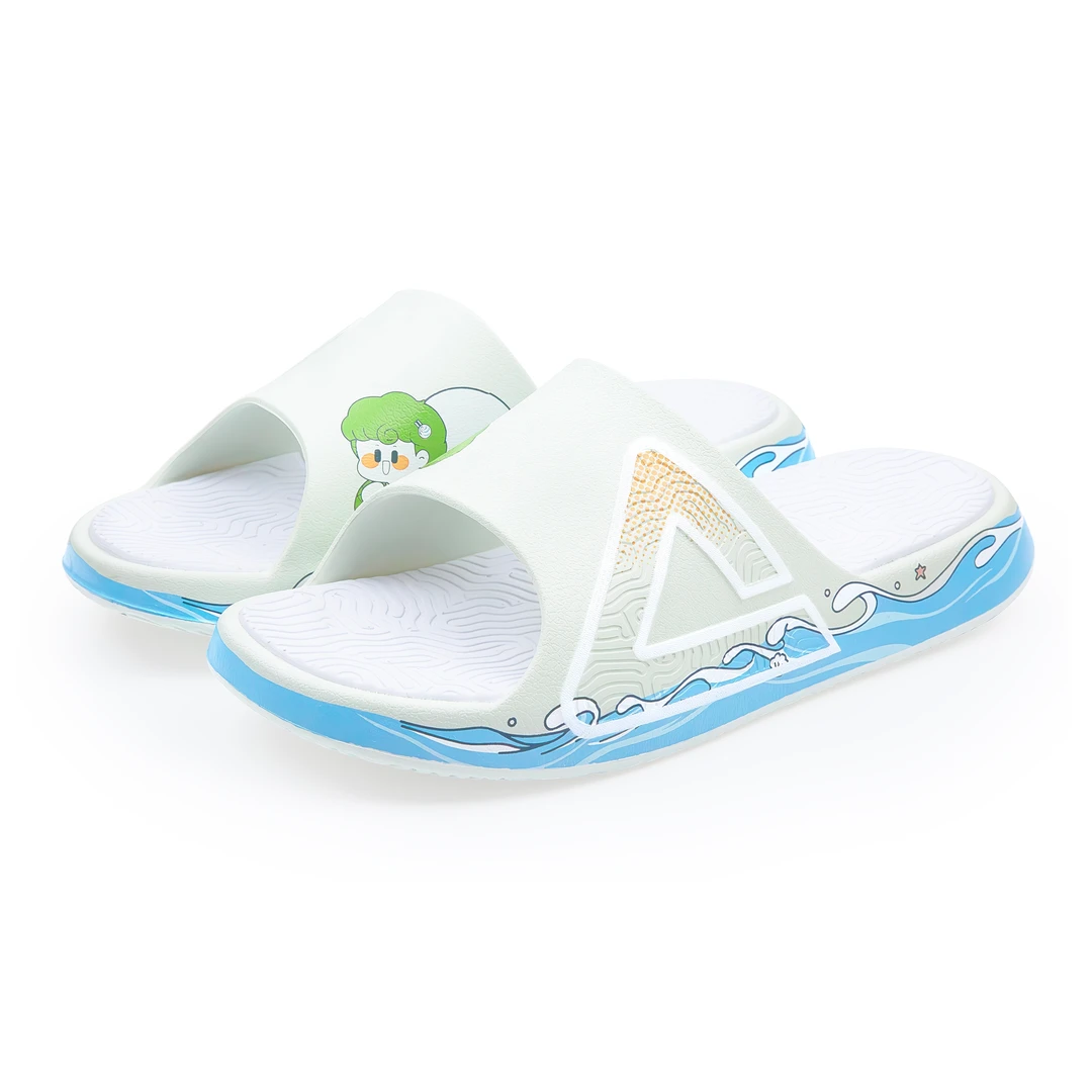 Peak/匹克态极拖鞋海底世界小海龟夏季小清新软底软面高回弹