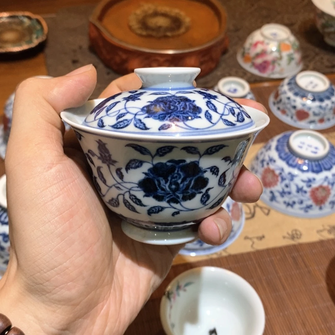 越***盧开播福利景德镇纯手绘茶器