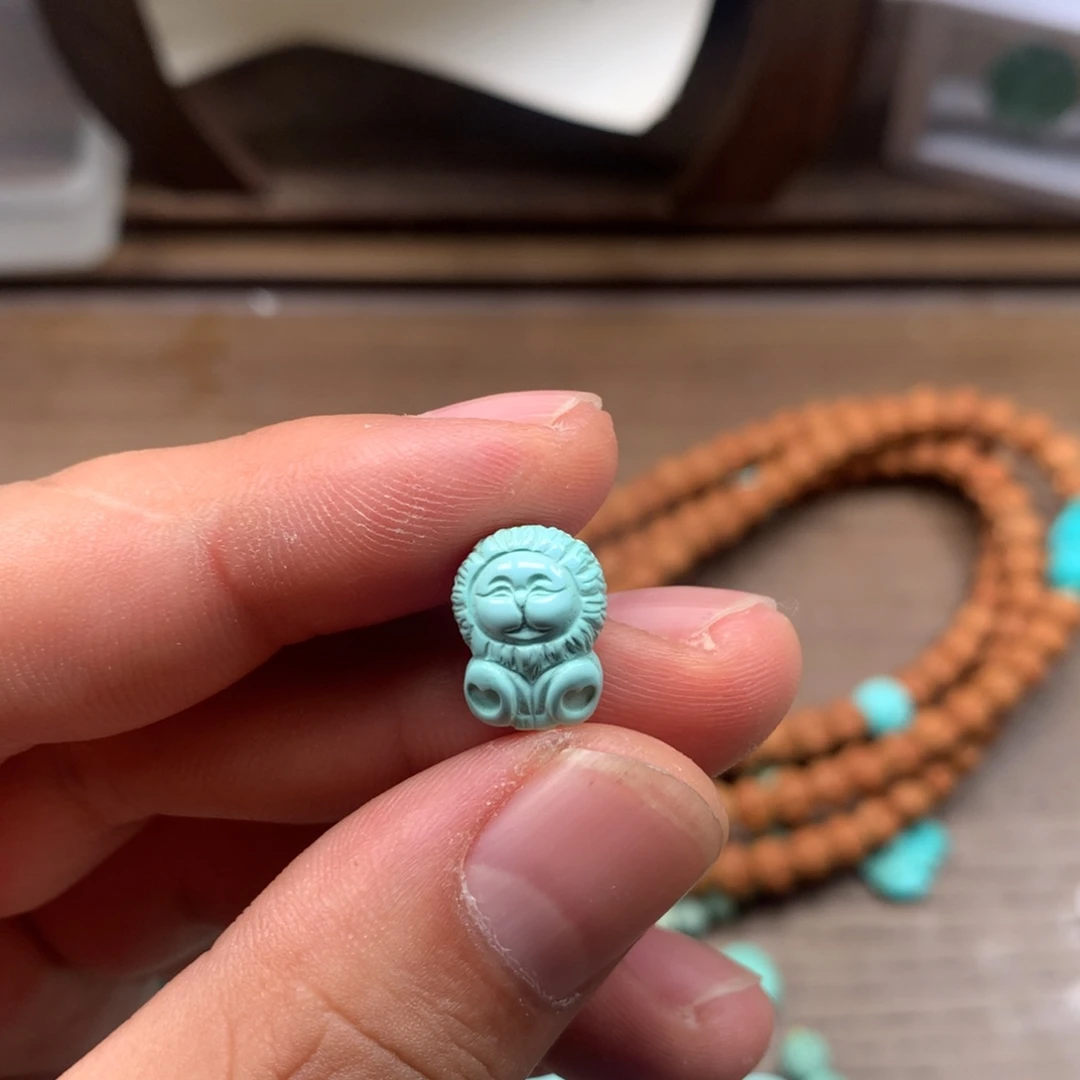 绿松石未镶嵌雕刻