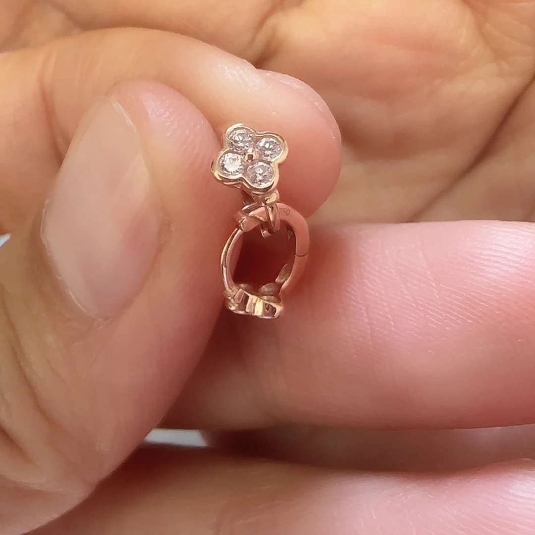 18K金耳饰多样性发货