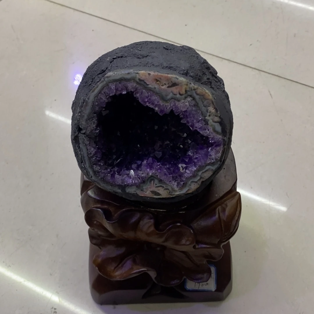 水晶摆件未镶嵌忘*伊伊