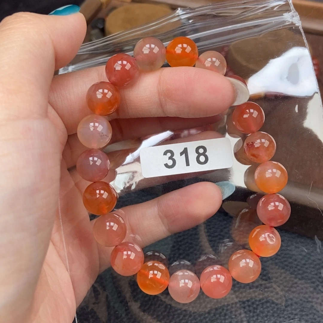 南红玛瑙未镶嵌手链卡9.9