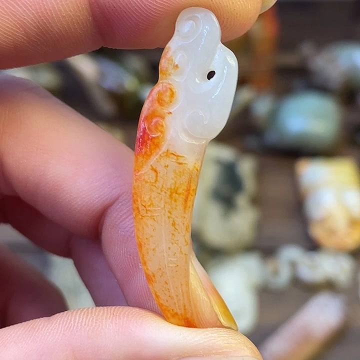 未镶嵌和田玉（糖玉）挂件