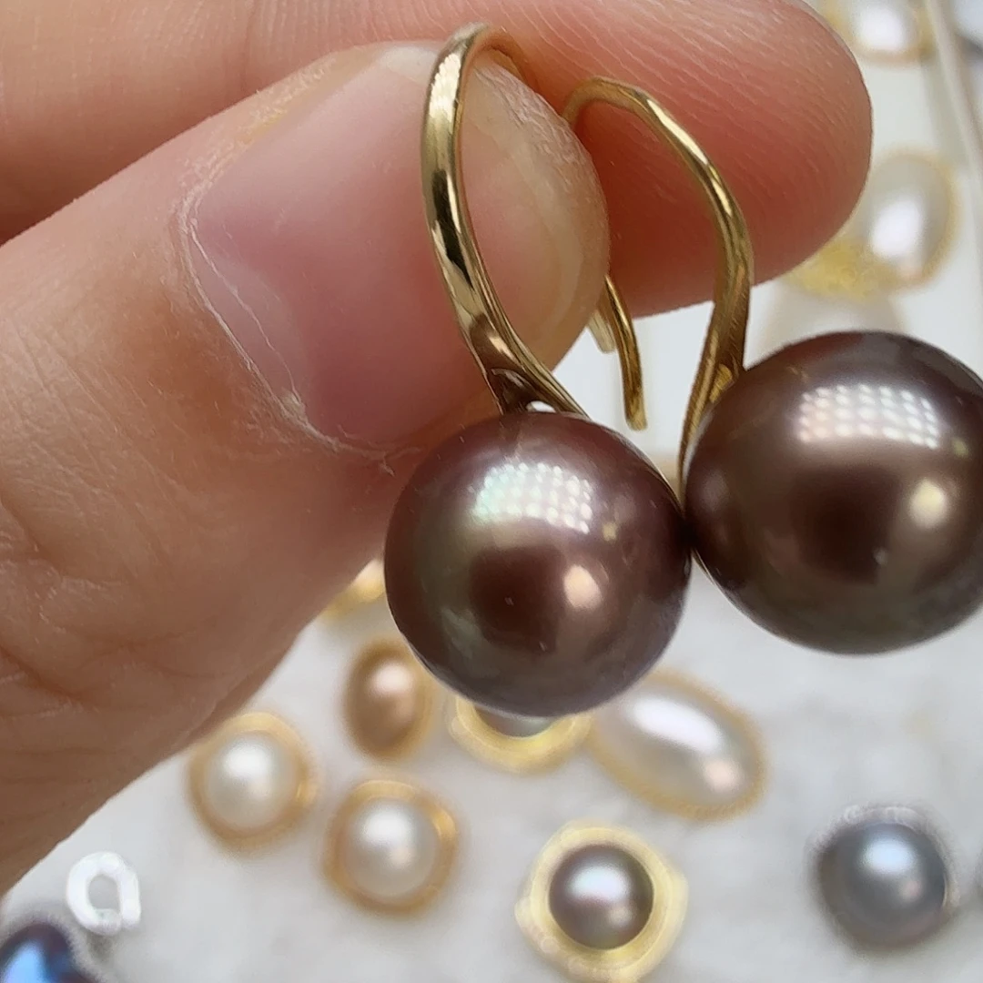 未镶嵌耳饰淡水珍珠