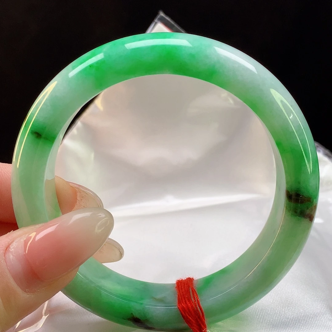 翡翠手镯未镶嵌天然翡翠1136