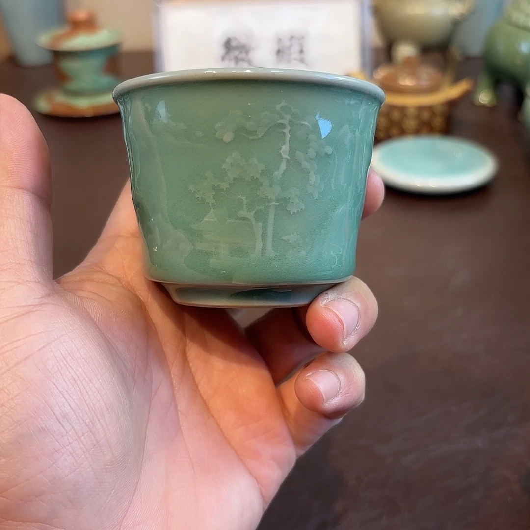 瓷片龙泉青瓷龙泉青瓷