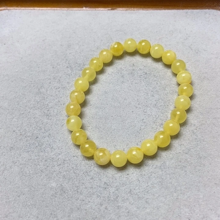 裸石蜜蜡未镶嵌手串