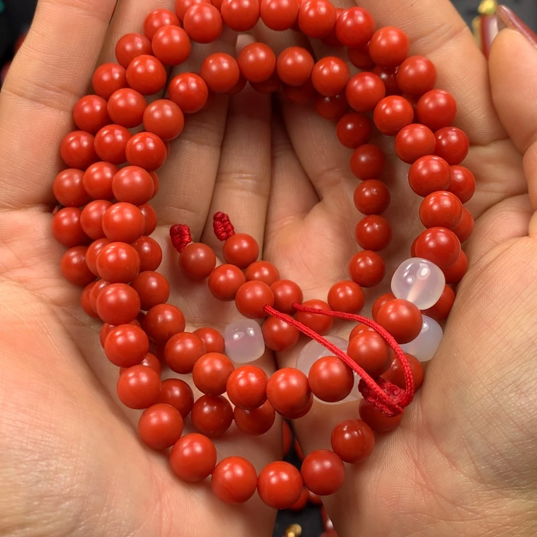 南红玛瑙手串未镶嵌J**o