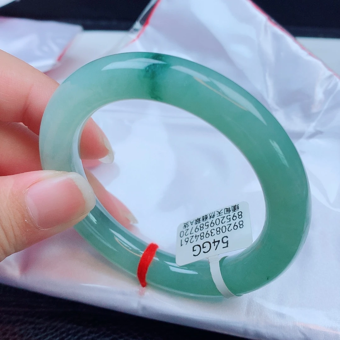 翡翠未镶嵌手镯天然缅甸翡翠A货手镯