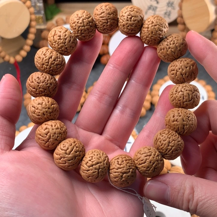 桃核手串老树磨盘