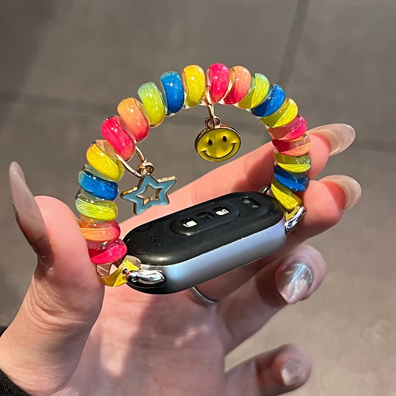 腕宝德适用小米手环10电话线发圈表带9手表带链新款女陶瓷版8NFC