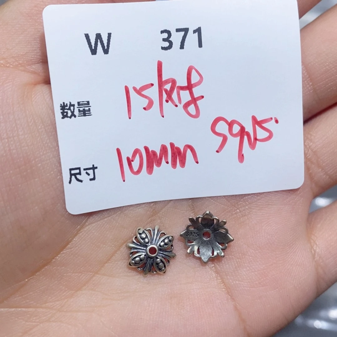 银S925镶嵌颈饰水晶W371