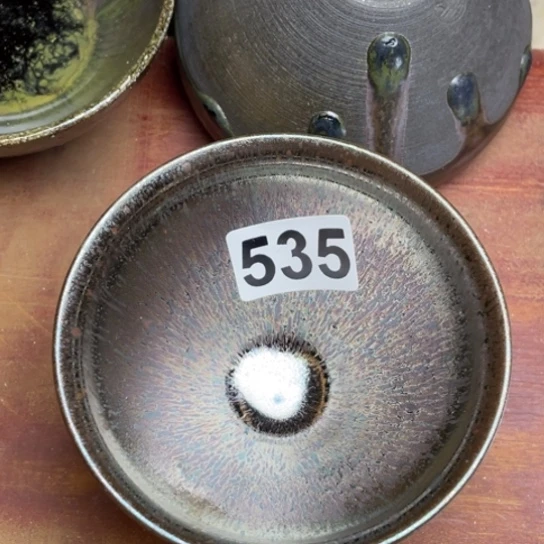 茶盏沐雨茶器柴烧主人杯