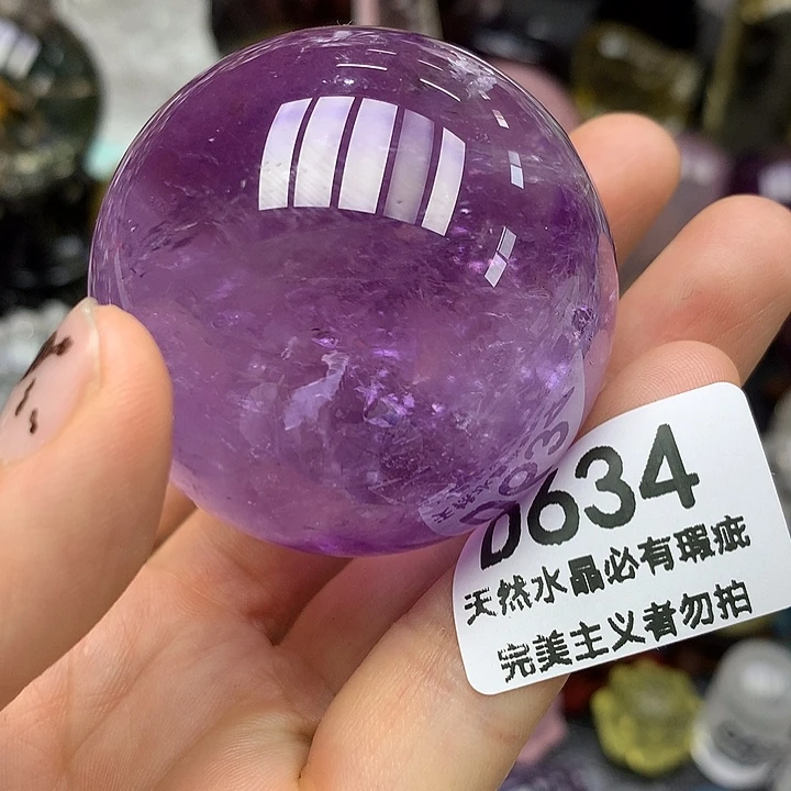 天然水晶摆件47.5mm未镶嵌水晶