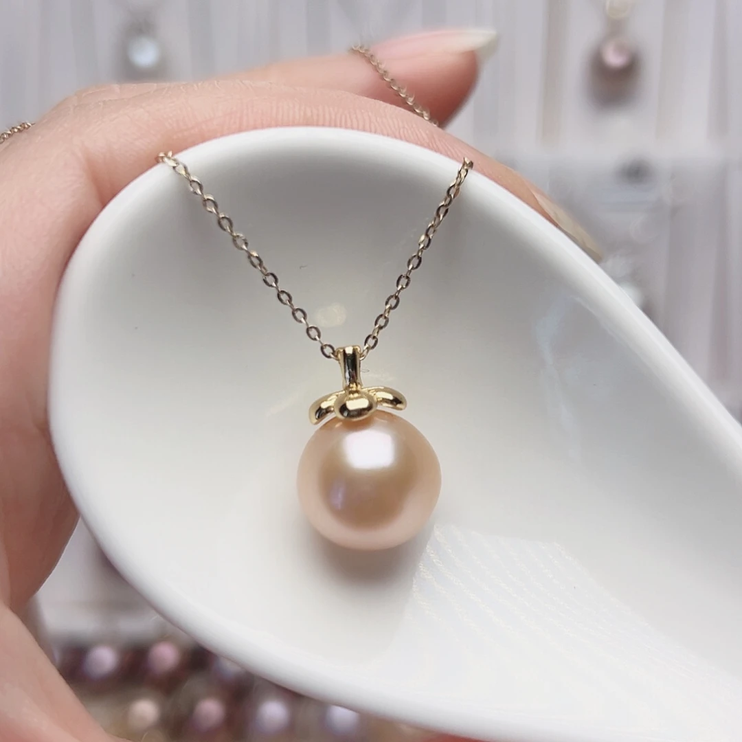 淡水珍珠未镶嵌吊坠(赠链)