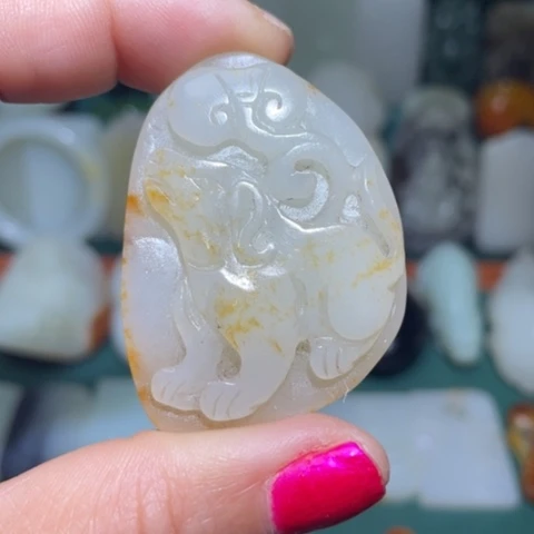 和田玉挂件未镶嵌