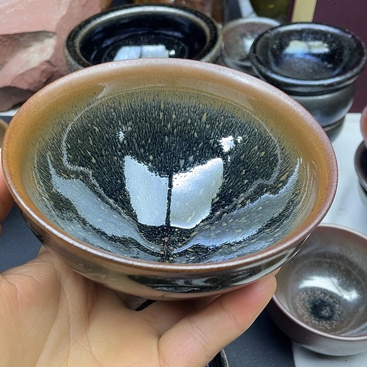 茶盏遇*✿高铁胎建盏非遗老匠游和俤柴烧体验