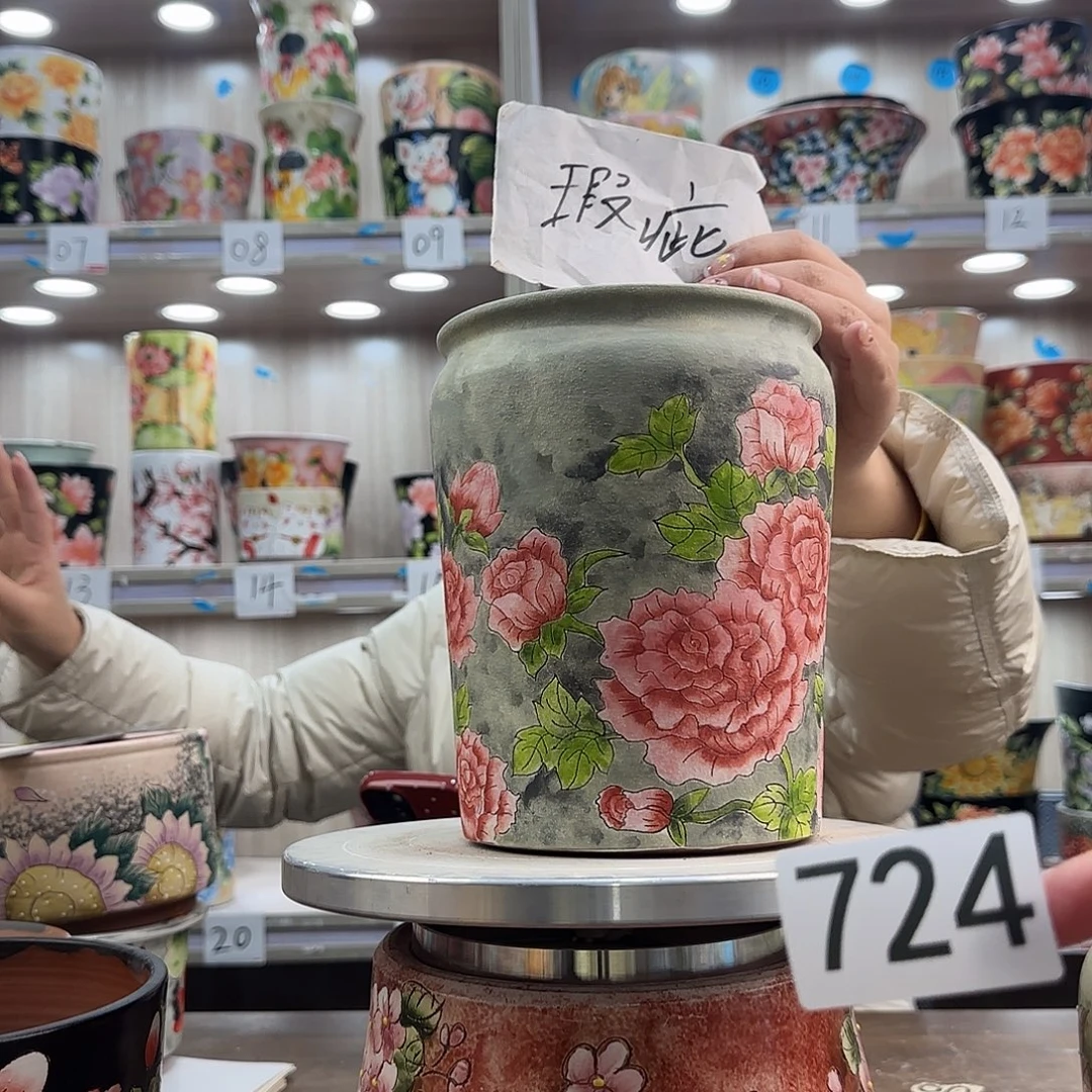 紫砂花盆瑕疵瑕疵724